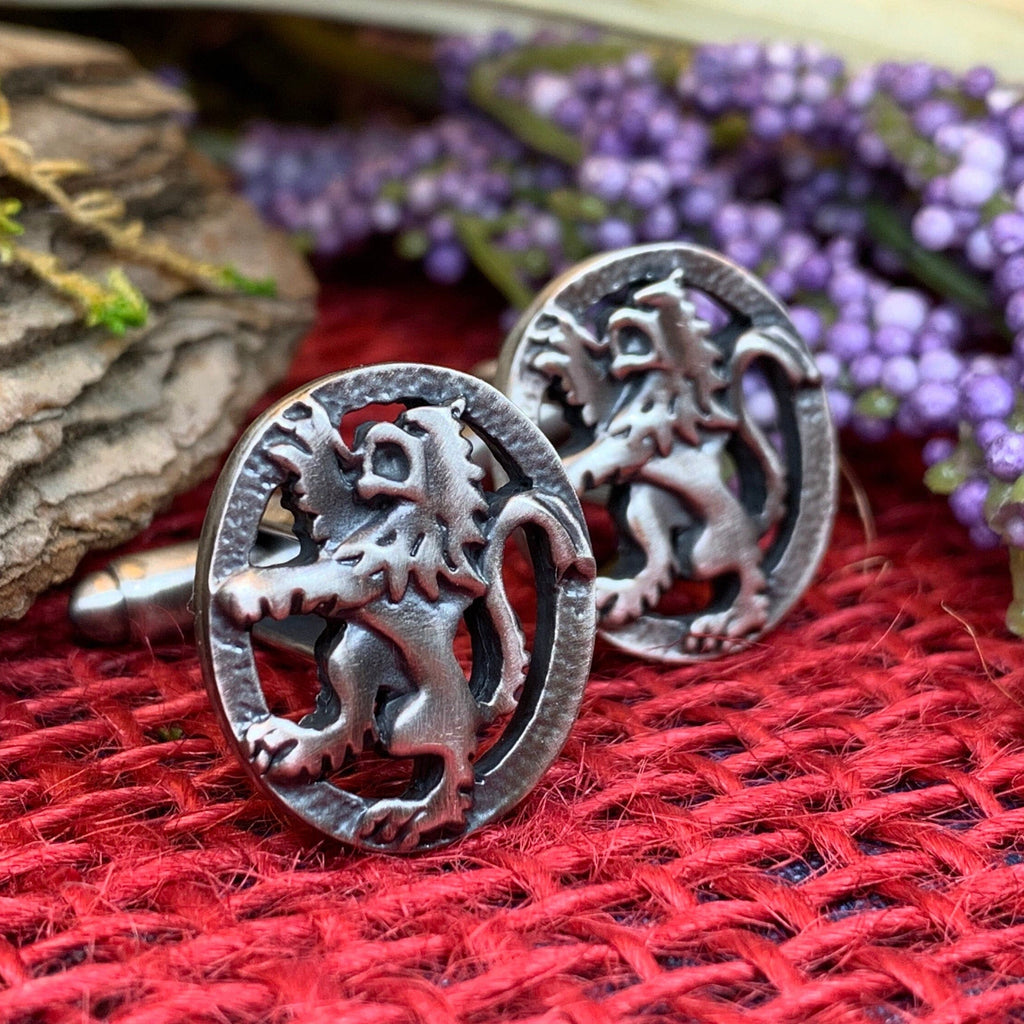 Lion of Scotland Cuff Links