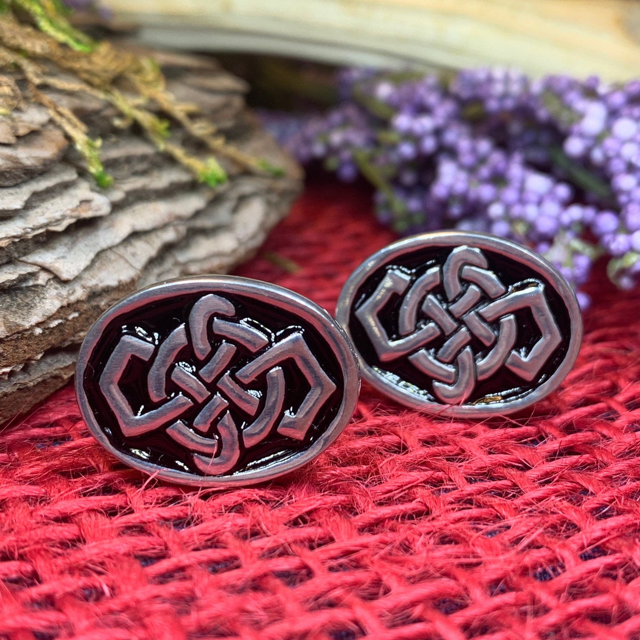 Celtic Fortune Knot Cuff Links