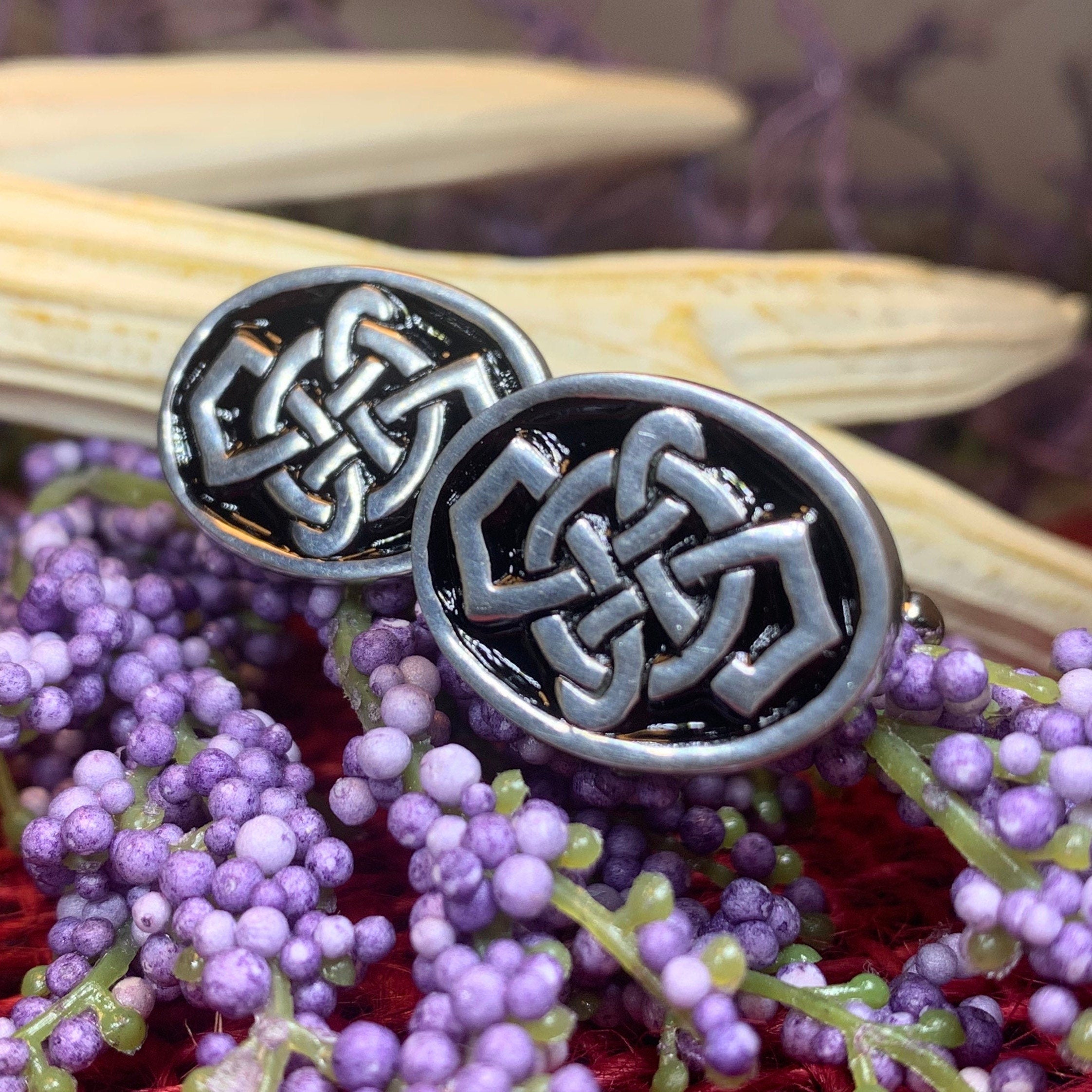 Celtic Fortune Knot Cuff Links