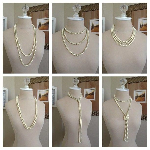 Gibson Girl Long Necklace