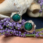 Celtic Heathergems Post Earrings