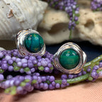 Celtic Heathergems Post Earrings
