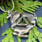 Triple Hare Necklace