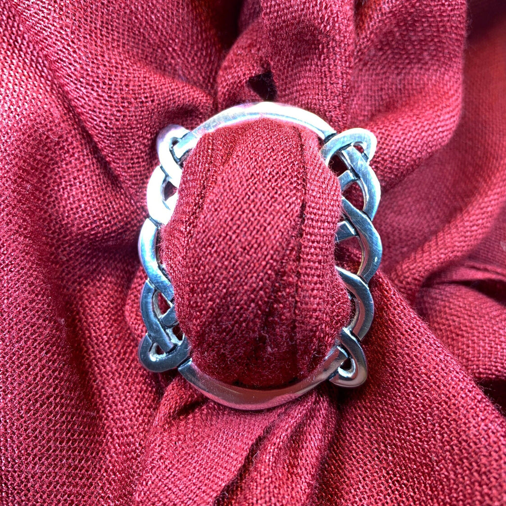 Celtic Knot Scarf Ring
