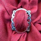 Celtic Knot Scarf Ring