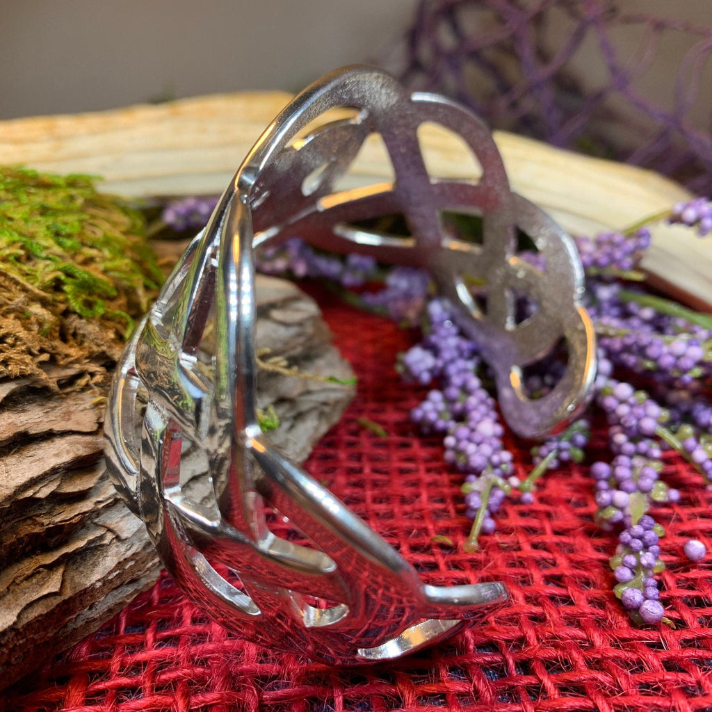Lysandra Celtic Knot Pewter Bracelet