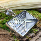 Scottish American Flag Pendant