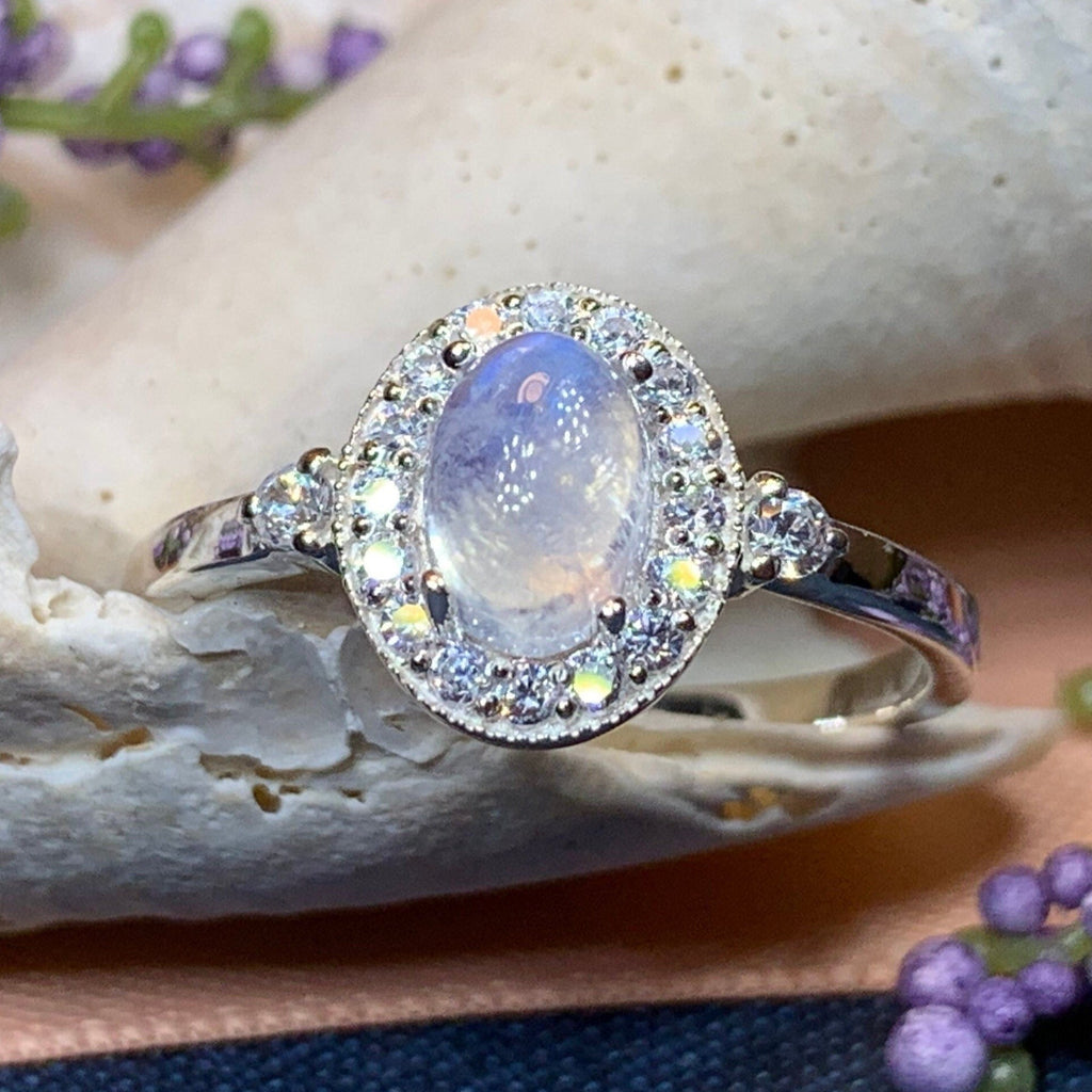 Leandra Moonstone Ring