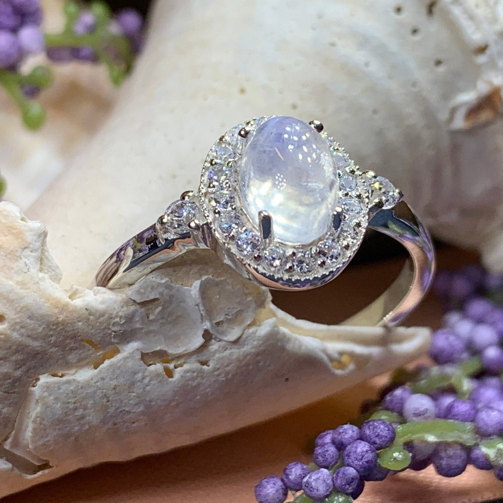 Leandra Moonstone Ring