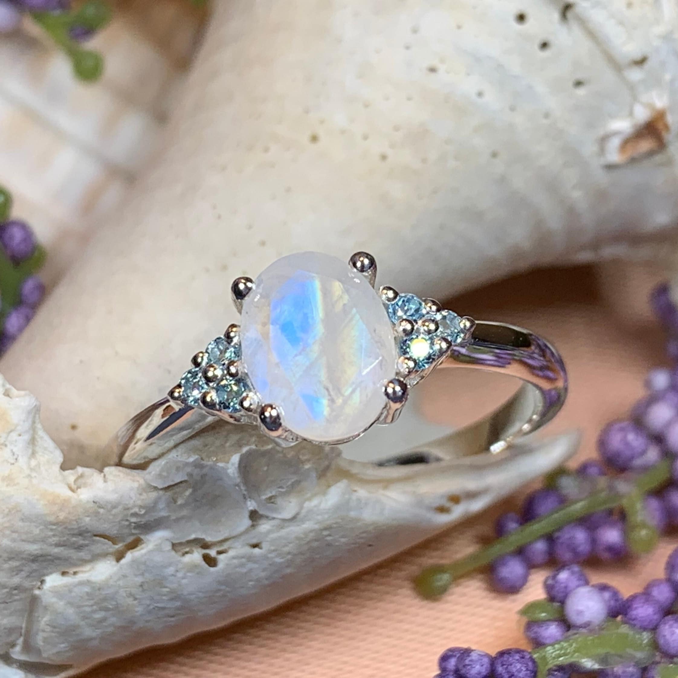 Chantel Moonstone Ring