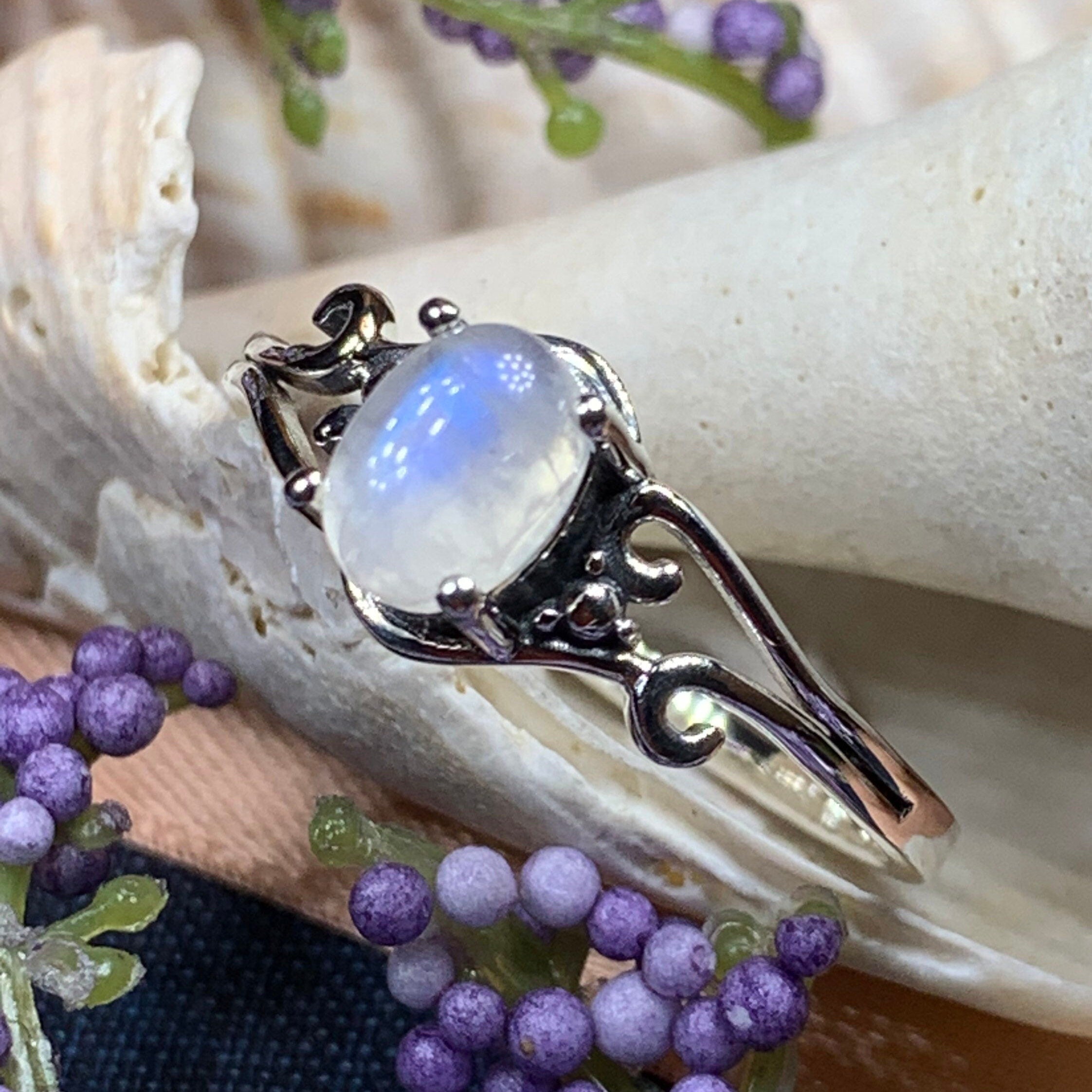 Morgan Moonstone Ring