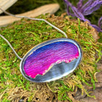 Purple Skies Northern Lights Necklace