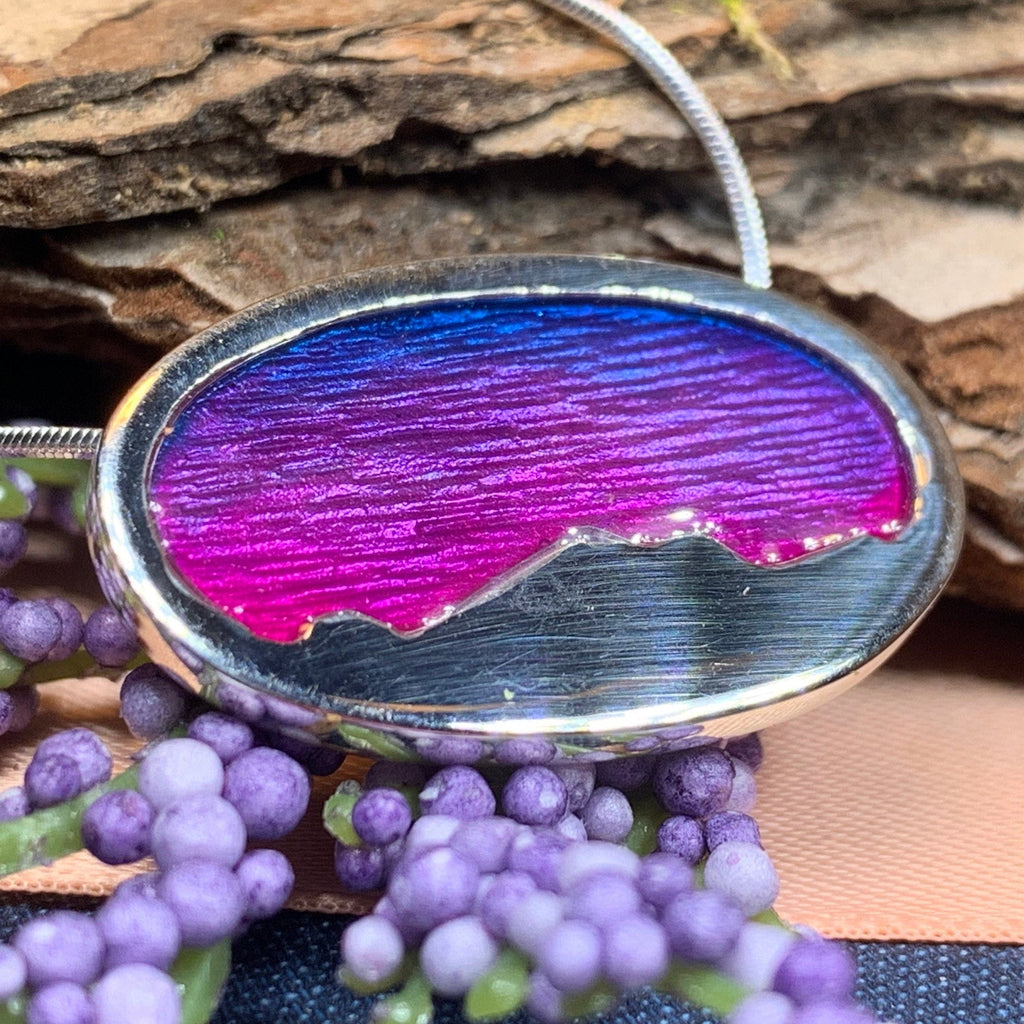 Purple Skies Northern Lights Necklace