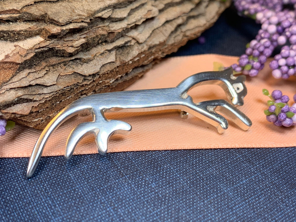 Celtic Uffington White Horse Brooch