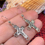 Celtic Cross Earrings