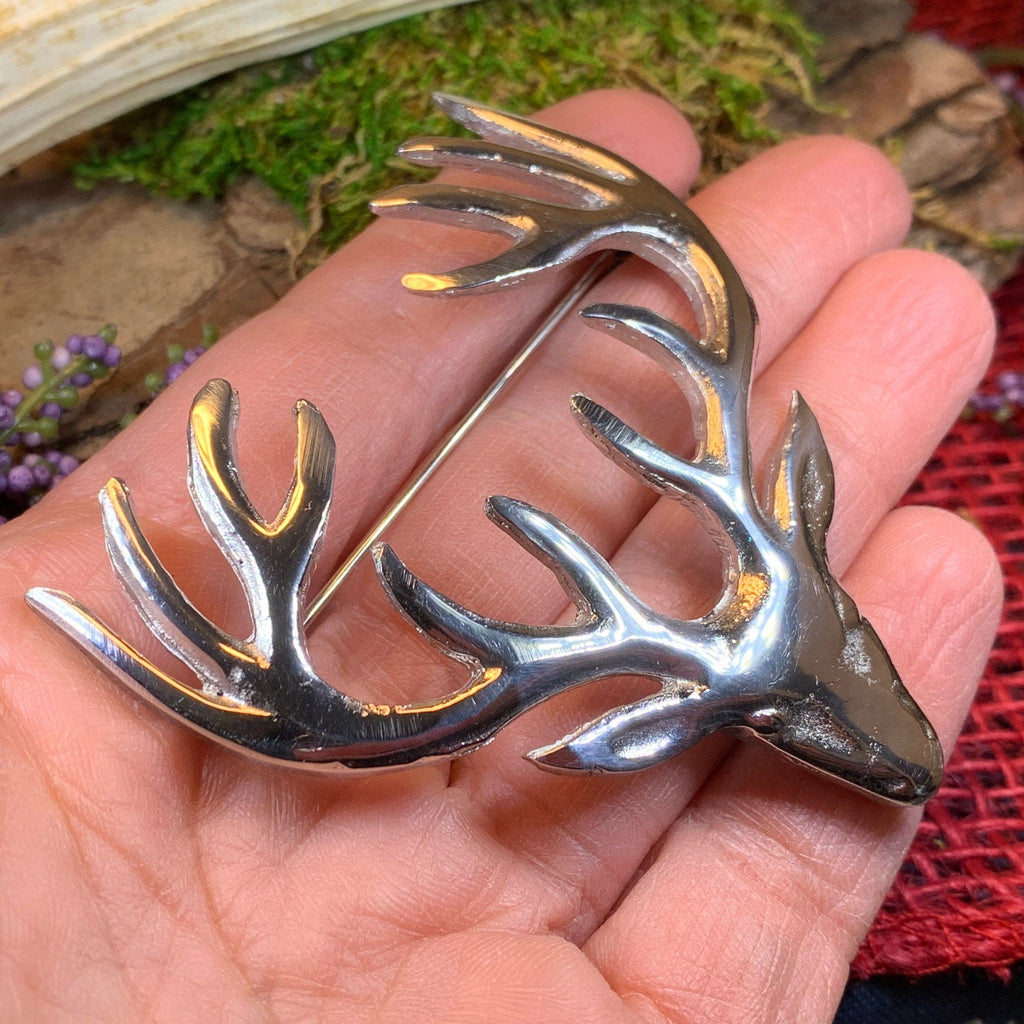 Stag Brooch