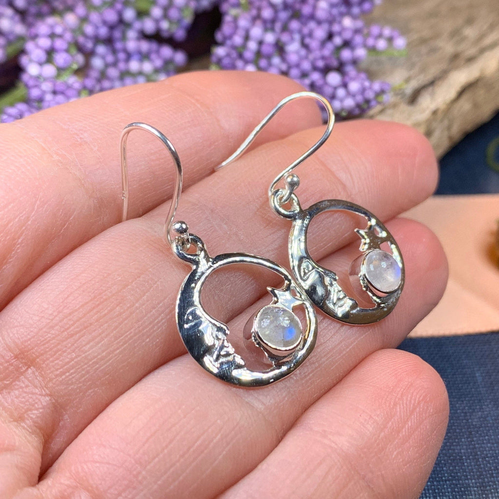 Serenade Crescent Moon Earrings