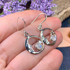 Serenade Crescent Moon Earrings
