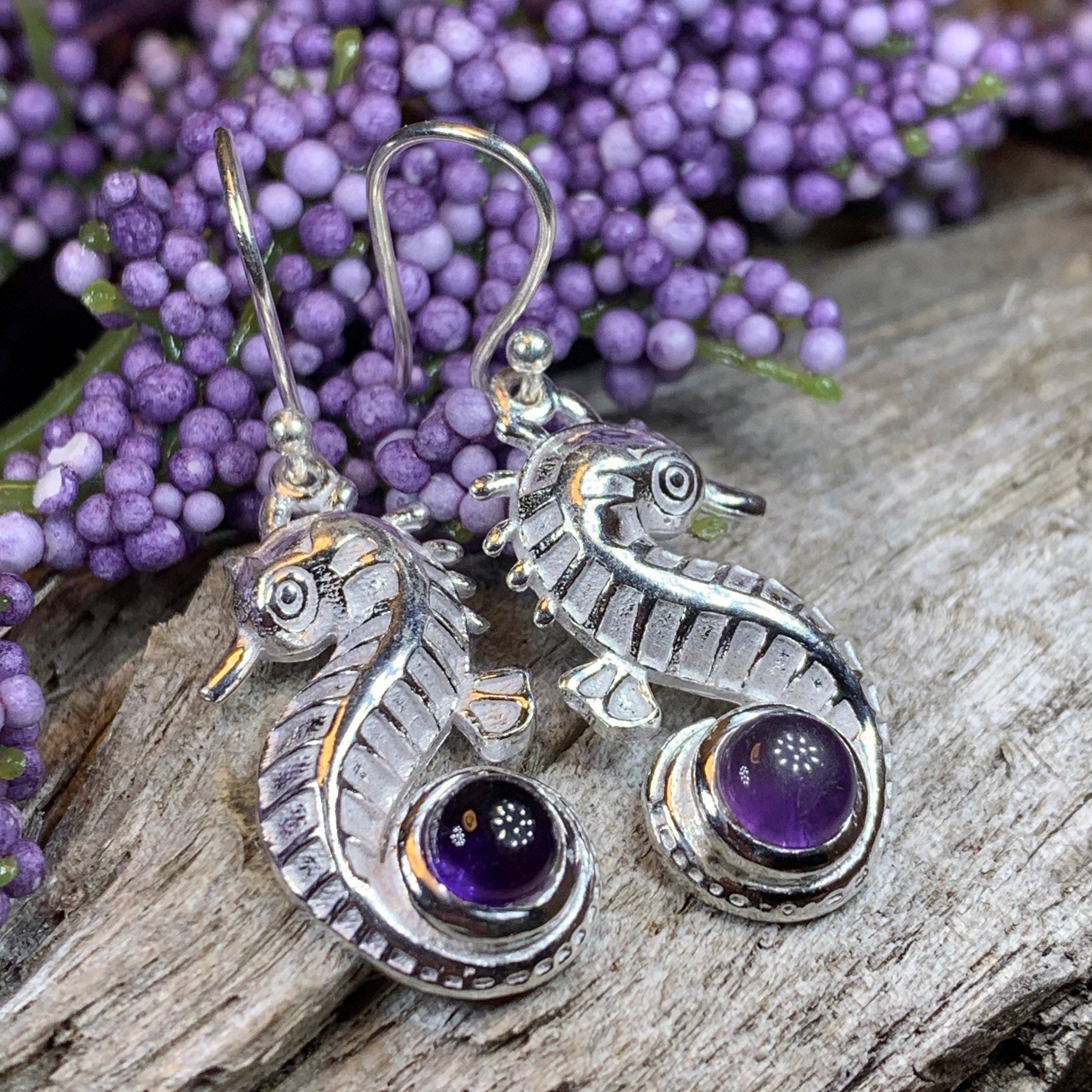 La Mer Seahorse Earrings