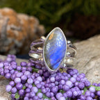 Celtic Mystic Labradorite Ring