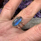 Celtic Mystic Labradorite Ring