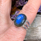 Celtic Mystic Labradorite Ring