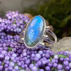 Celtic Mystic Labradorite Ring