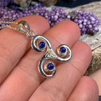 Jennie Celtic Spiral Necklace