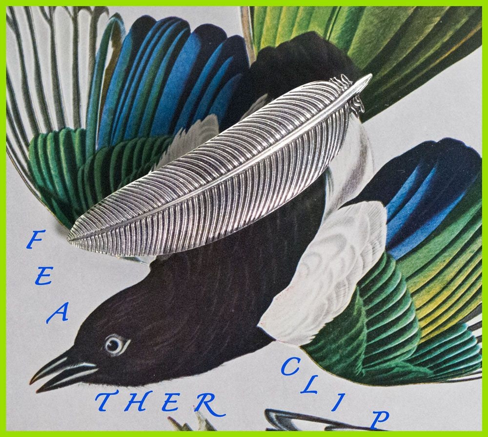 Lucky Feather Hair Clip