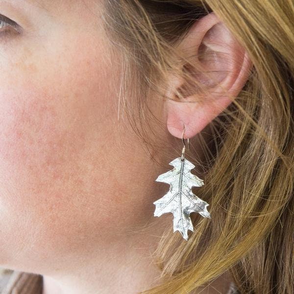 Oryena Oak Leaf Earrings