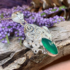 Lyria Celtic Triple Spiral Necklace