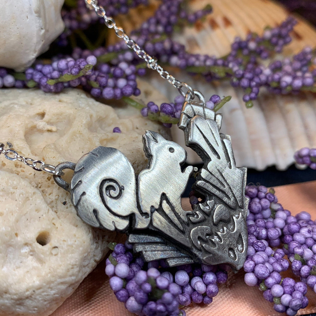 Forest Friend Squirrel Necklace