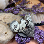 Forest Friend Squirrel Necklace
