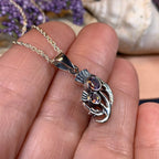 Scottish Spring Thistle Necklace