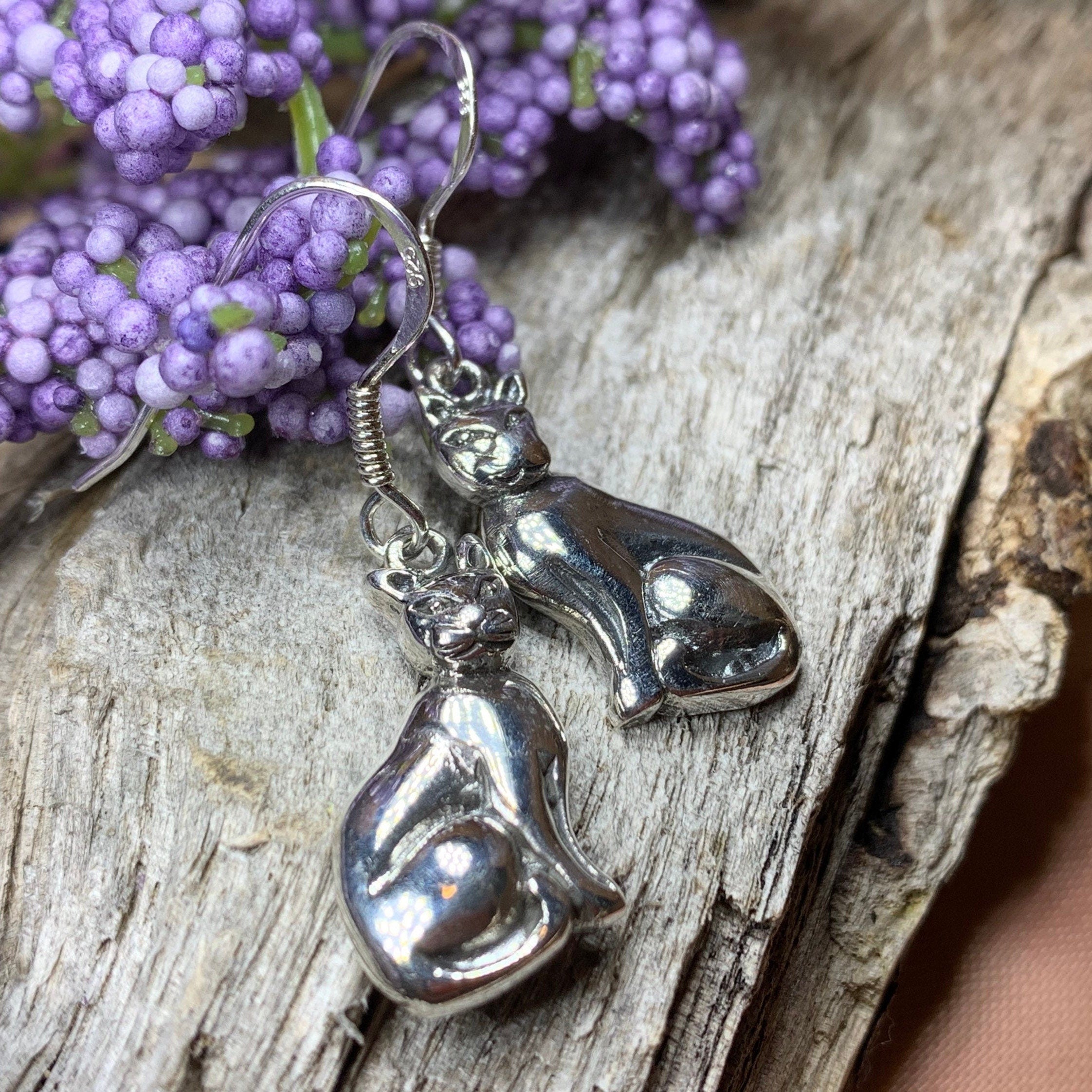 Imperial Cat Earrings