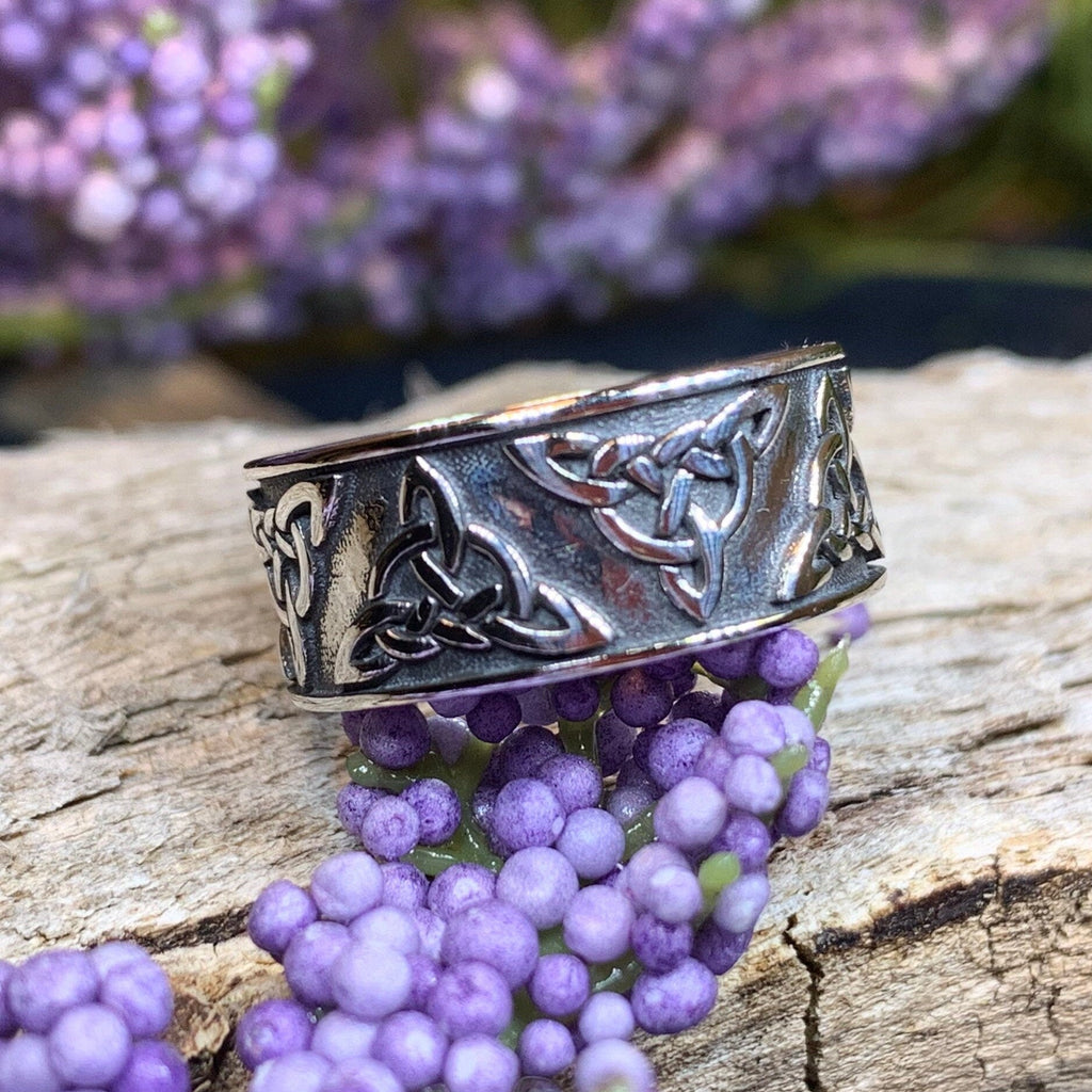 Celtic Triskel Ring