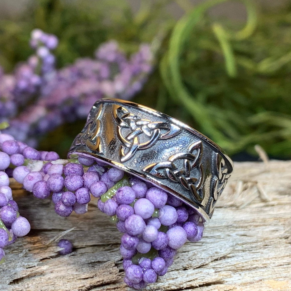 Celtic Triskel Ring