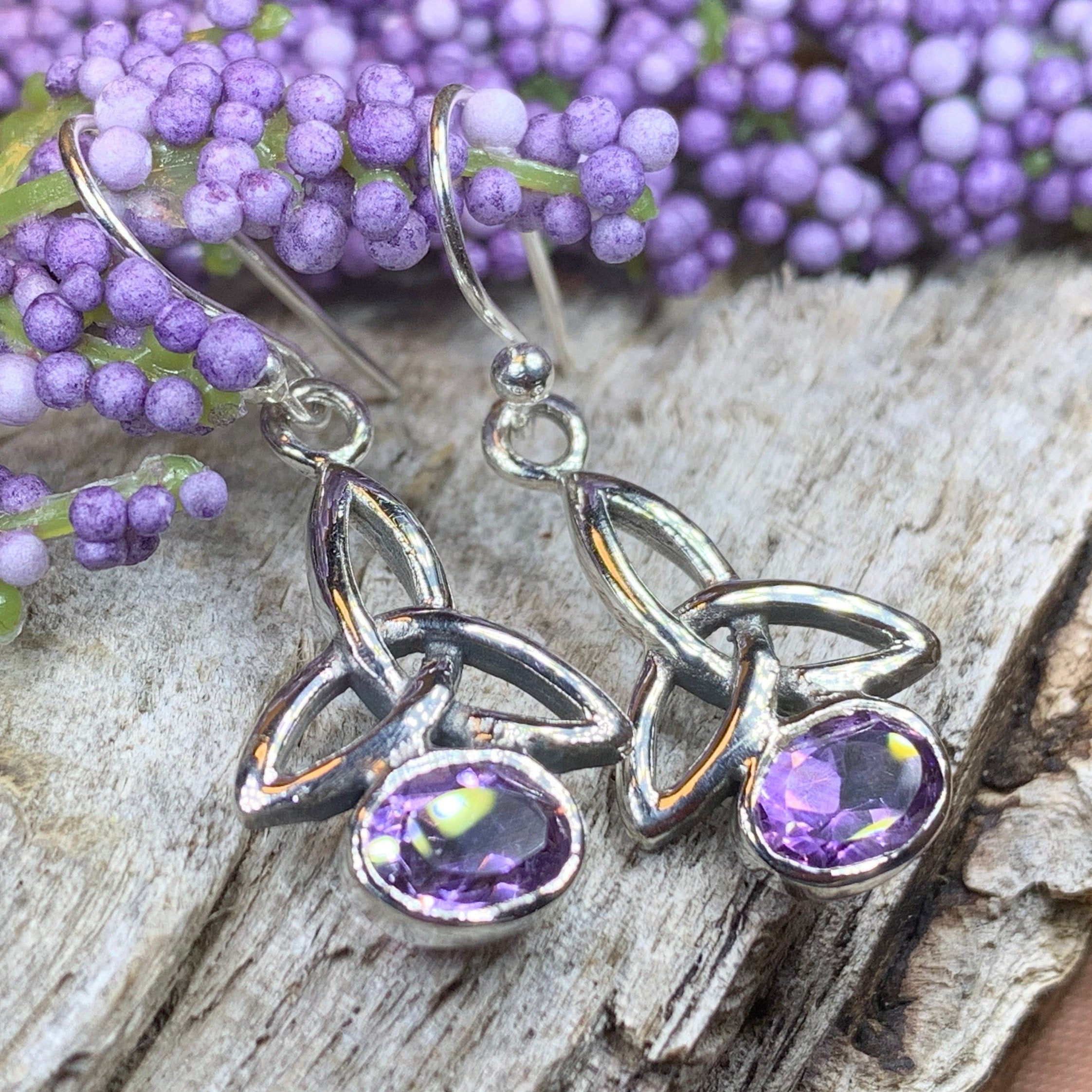 Jayden Trinity Knot Earrings