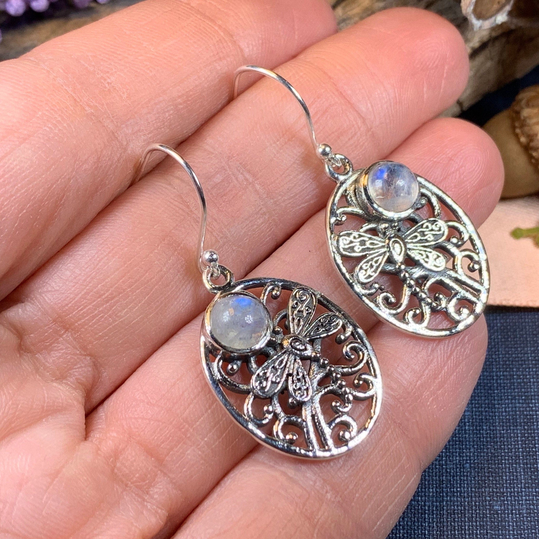 Forest Glen Dragonfly Earrings