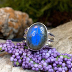 Celtic Mystic Labradorite Ring