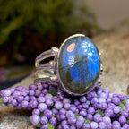 Celtic Mystic Labradorite Ring