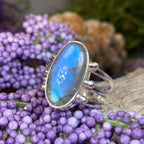 Celtic Mystic Labradorite Ring