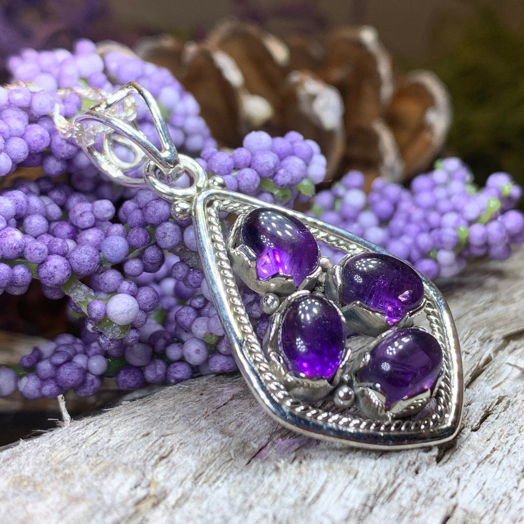 Regent Celtic Amethyst Necklace