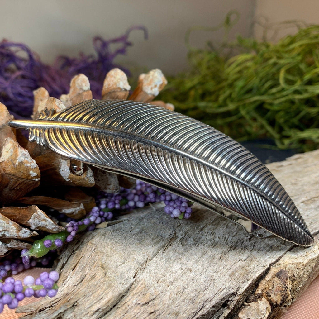 Lucky Feather Hair Clip