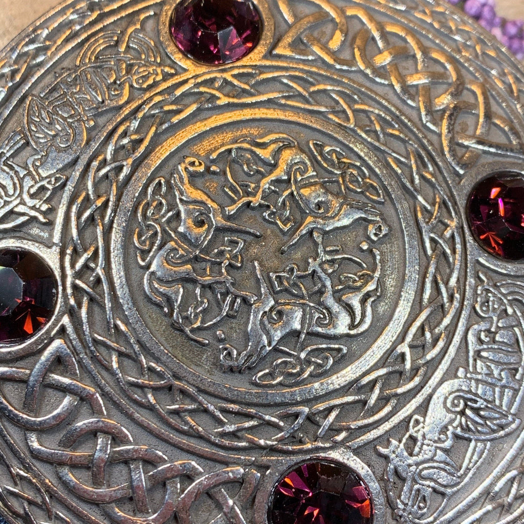 Brodie Celtic Horse Brooch