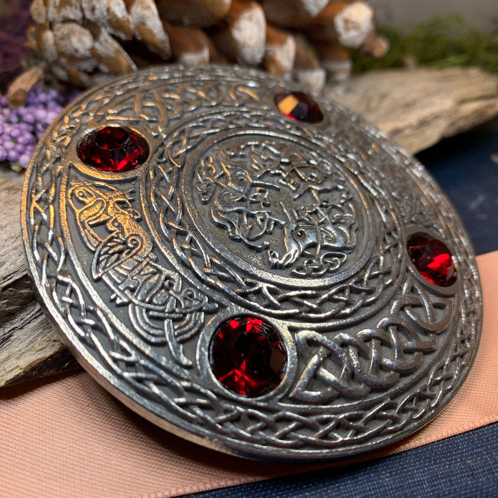 Brodie Celtic Horse Brooch