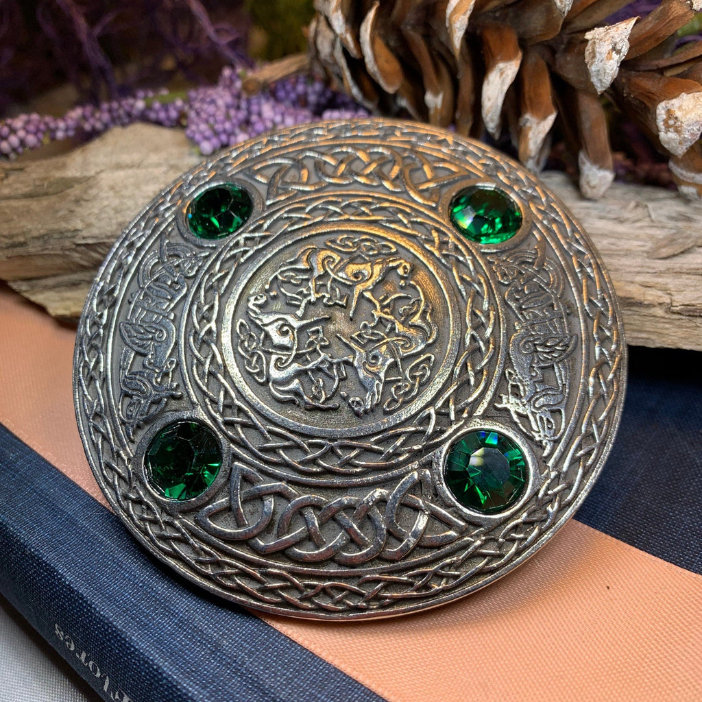 Brodie Celtic Horse Brooch