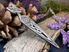 Celtic Raven Triskele Kilt Pin