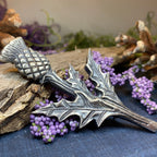 Balmoral Thistle Kilt Pin