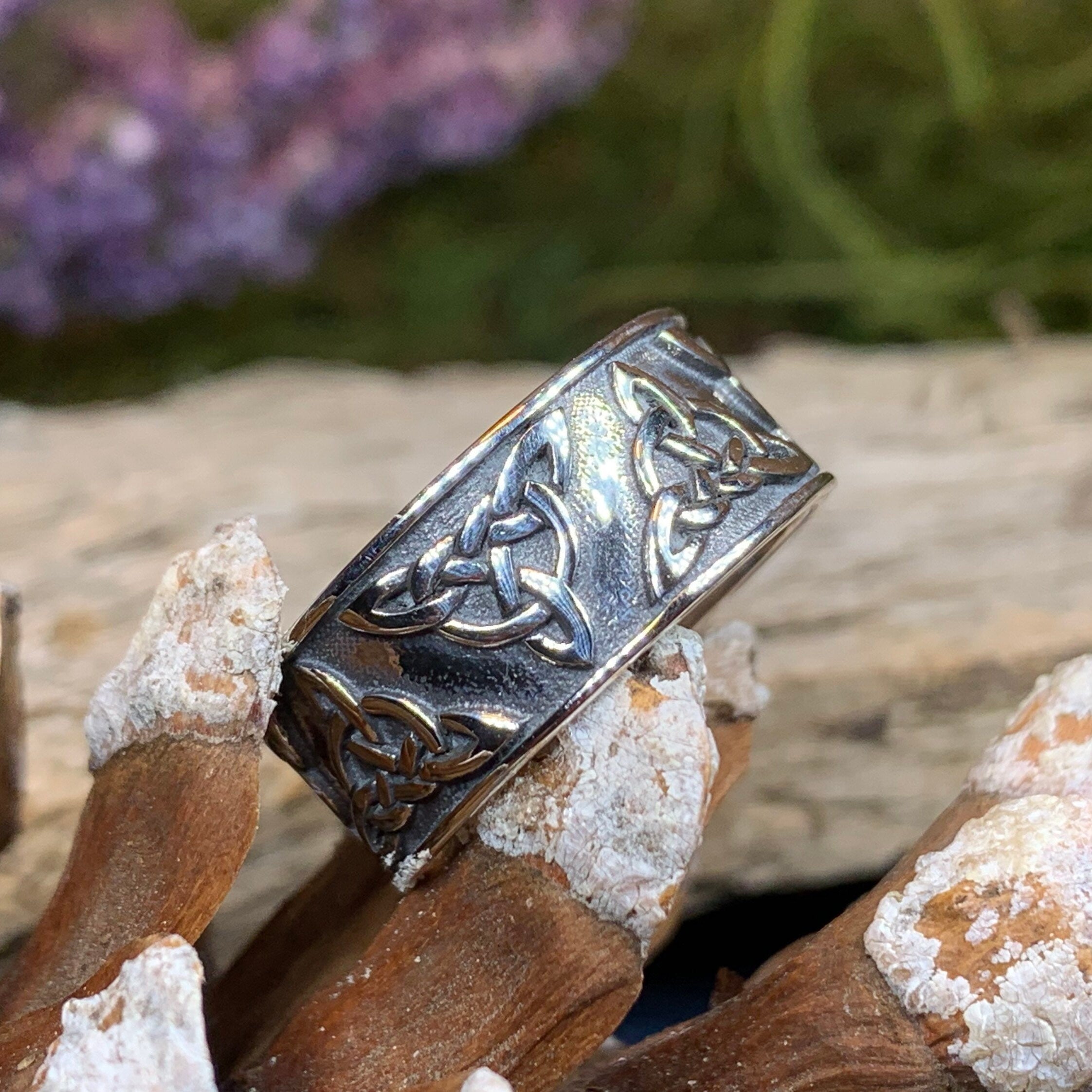 Celtic Triskel Ring